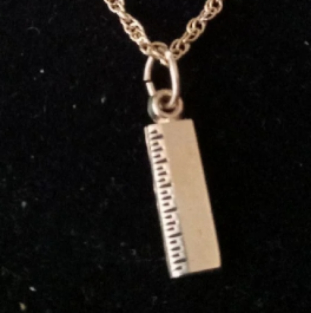 Necklace, Ruler, Gold